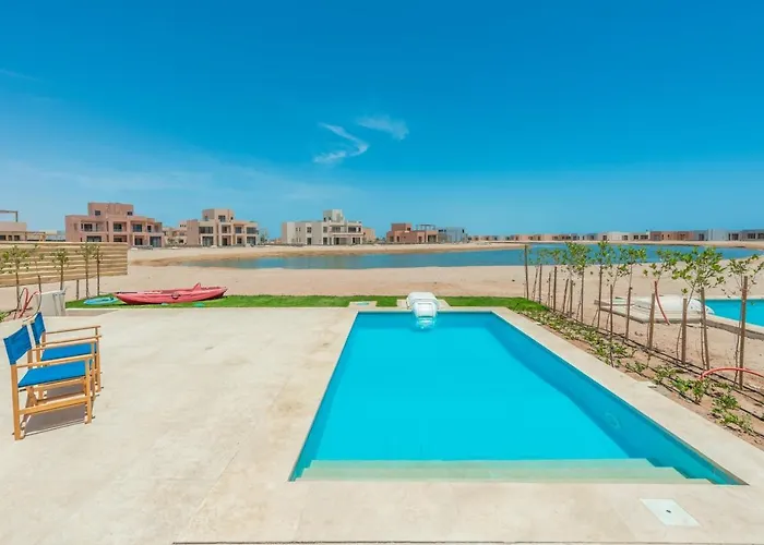 Tatil Evi Fantastic 3br Twin In Ancient Hill Lagoon Heated Pool El Gouna