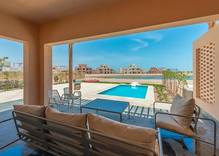 Tatil Evi Fantastic 3br Twin In Ancient Hill Lagoon Heated Pool El Gouna