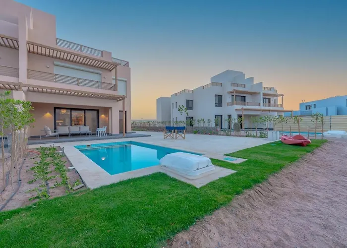 Fantastic 3br Twin In Ancient Hill Lagoon Heated Pool El Gouna
